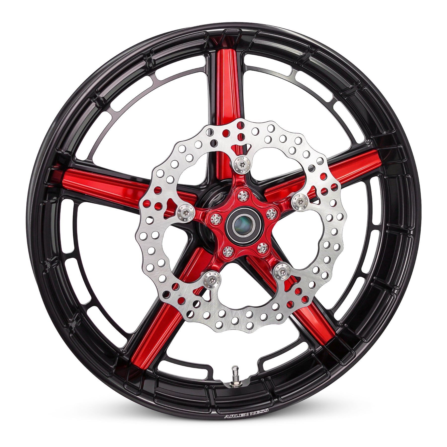 Flatline Wheel Inserts, Red