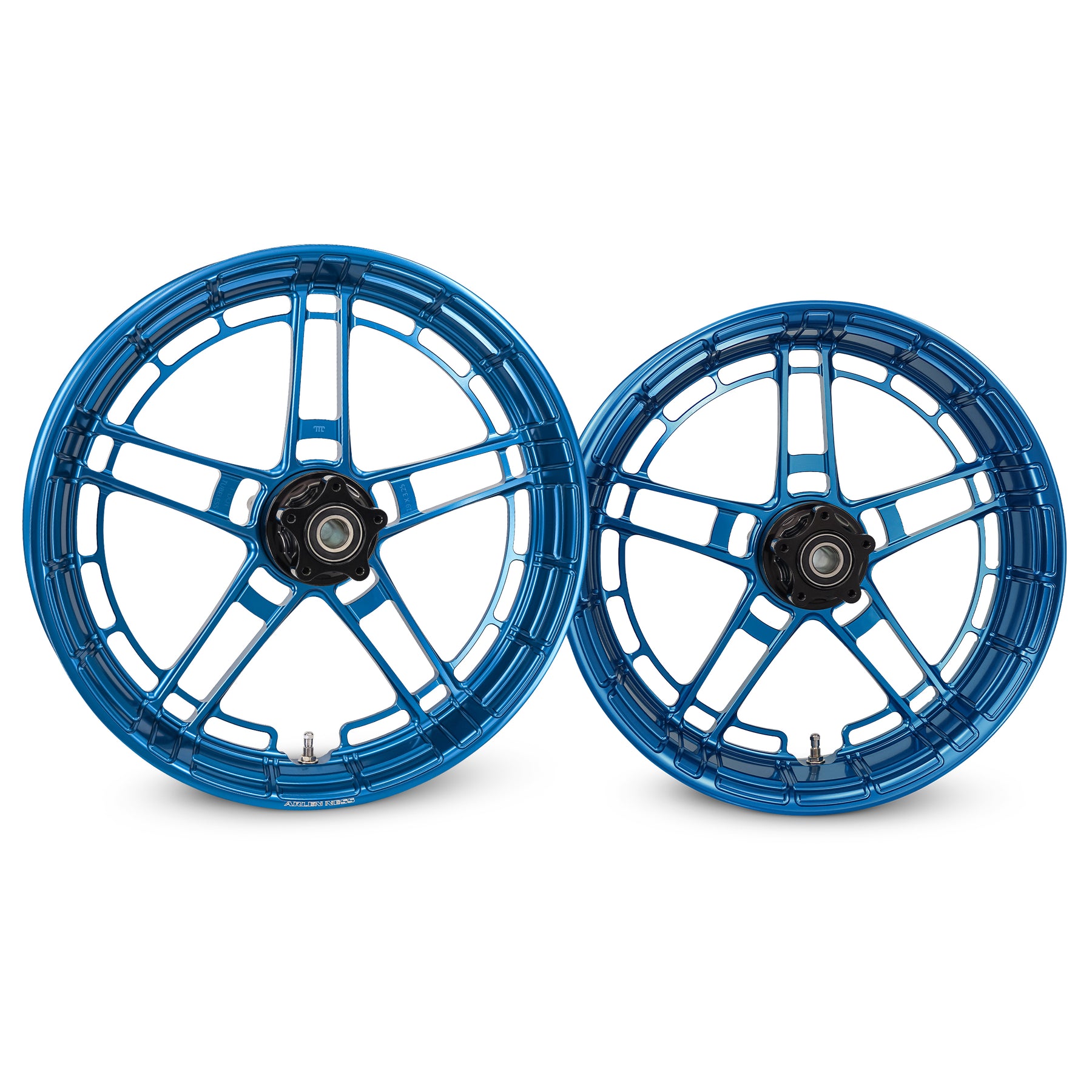 Flatline Forged Wheels, Blue
