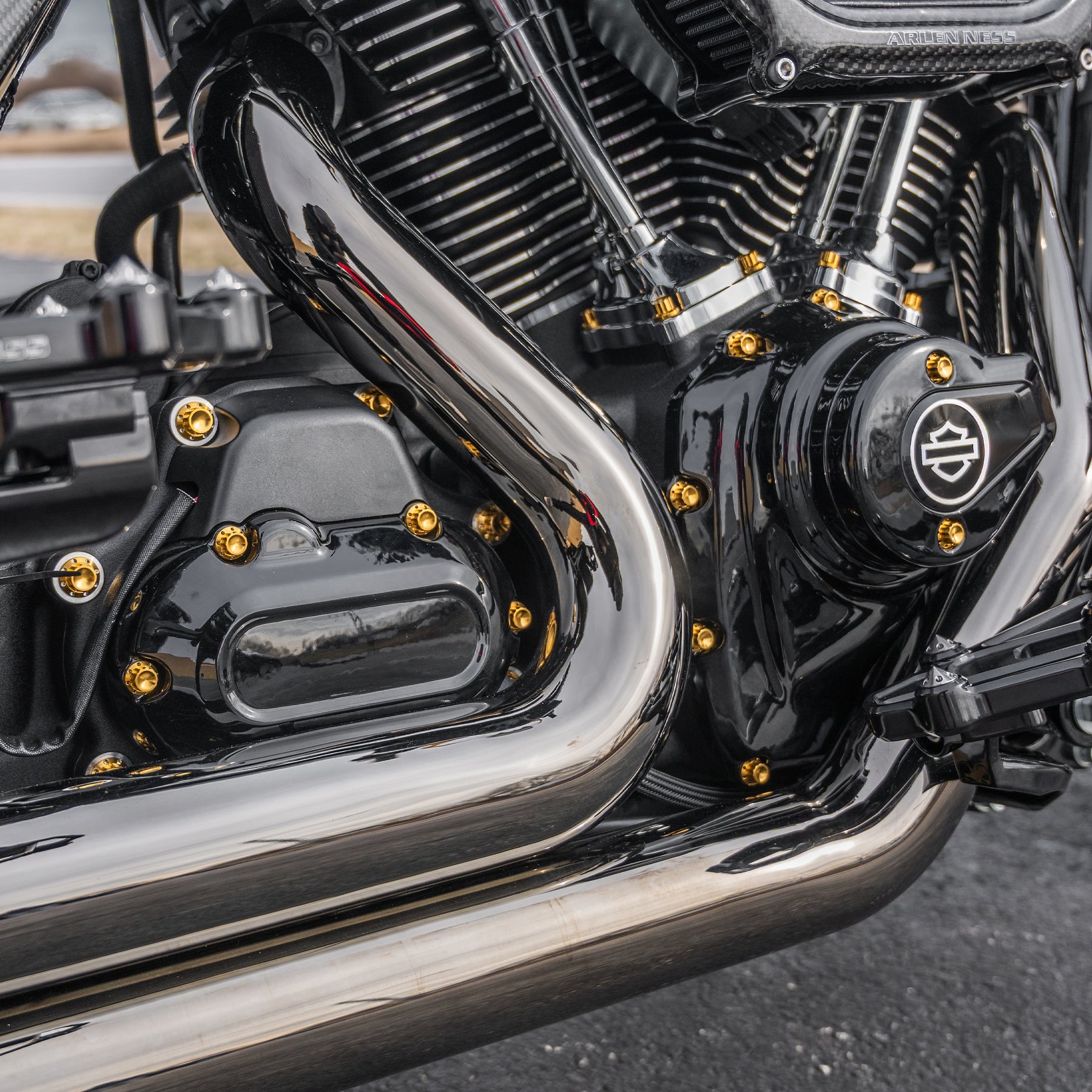 Cam Cover Titanium 12-Point Bolt Kits, Gold