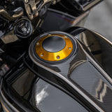 Pop-Up Gas Caps for 2024-up Touring, Gold