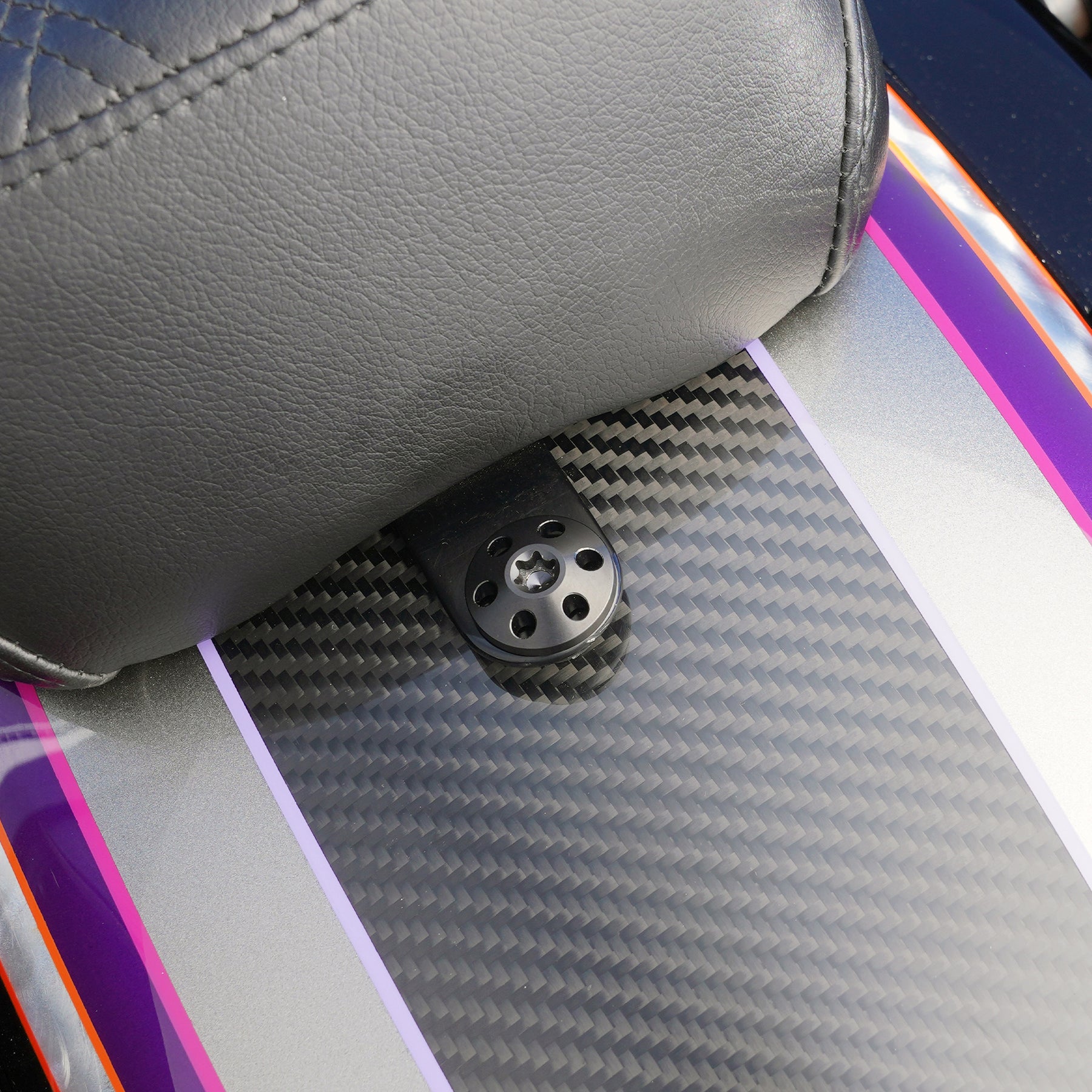 Titanium Holeshot Seat Bolts, Black