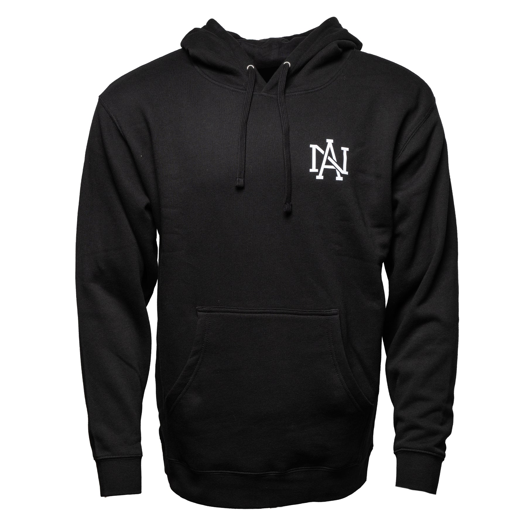 Varsity Pullover Hoodie, Black