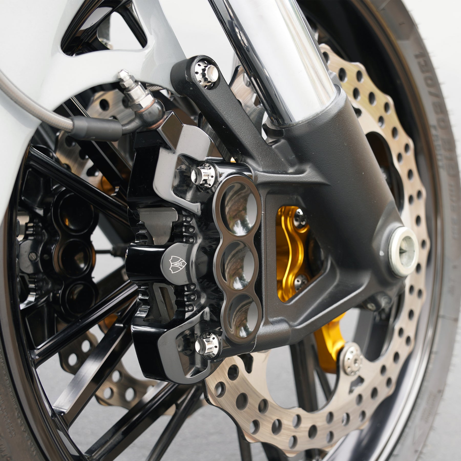 Titanium 12-Point Radial Caliper Bolts, Polished