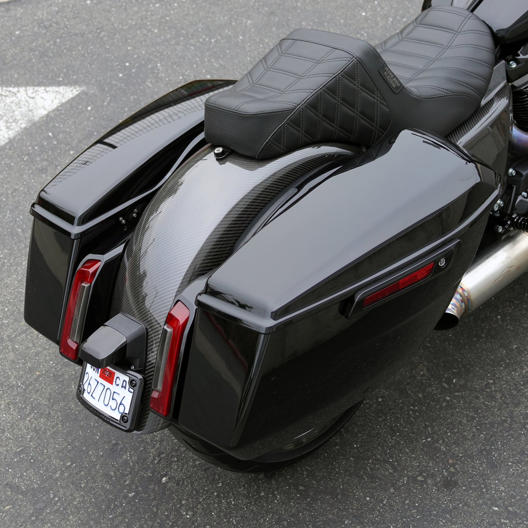 Carbon Fiber Rear Fender, 2024-2025 Touring