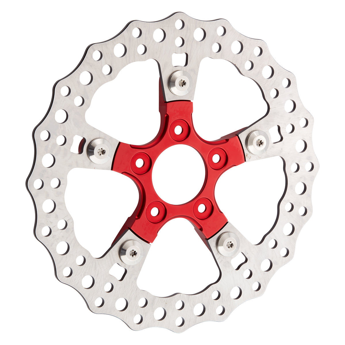 FLT Brake Rotor Adapter for Ness Wheels, Red – ArlenNess