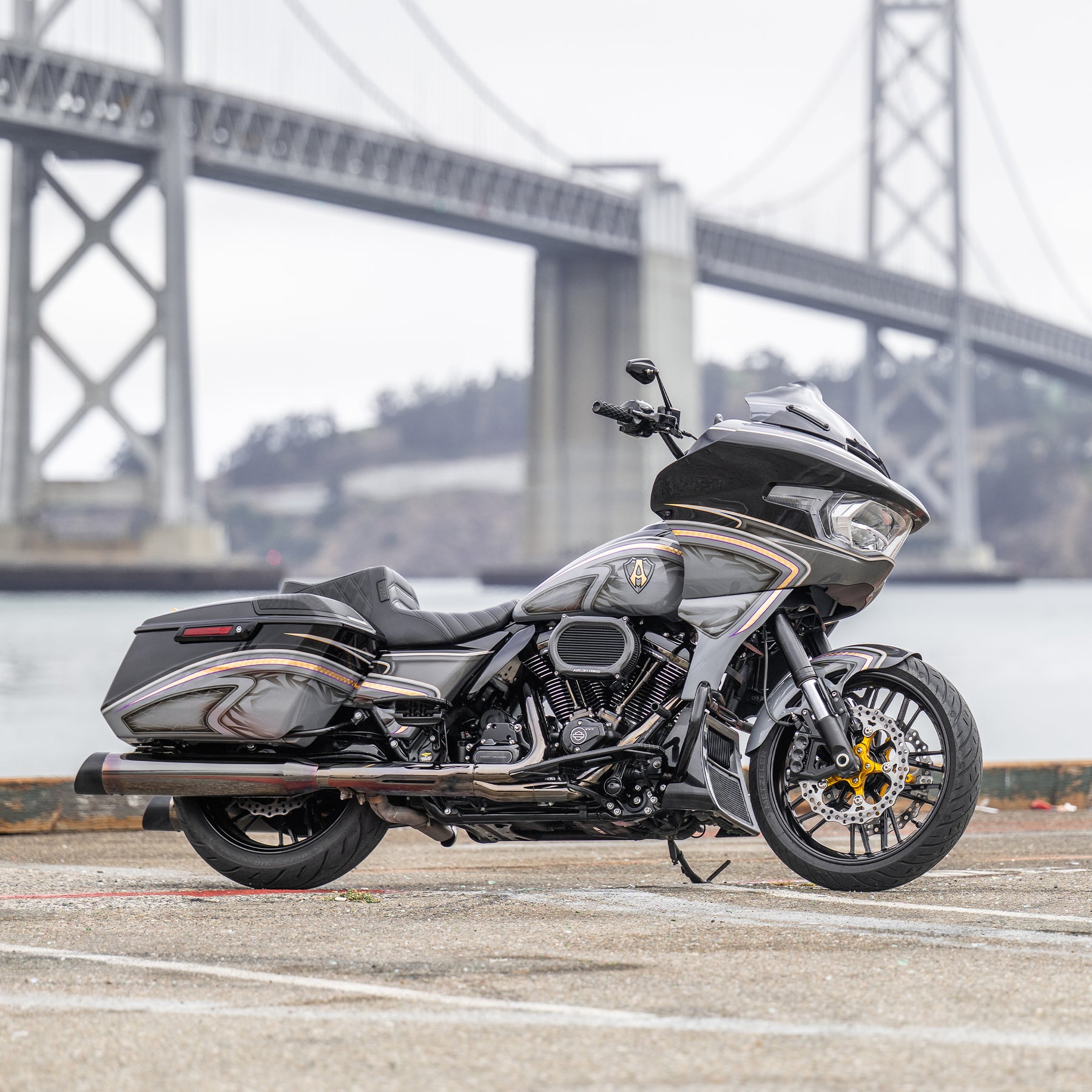 Spider Brake Rotor, Gold