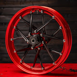 Spoken Forged Wheels, Red