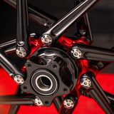 Spoken Forged Wheels, Red