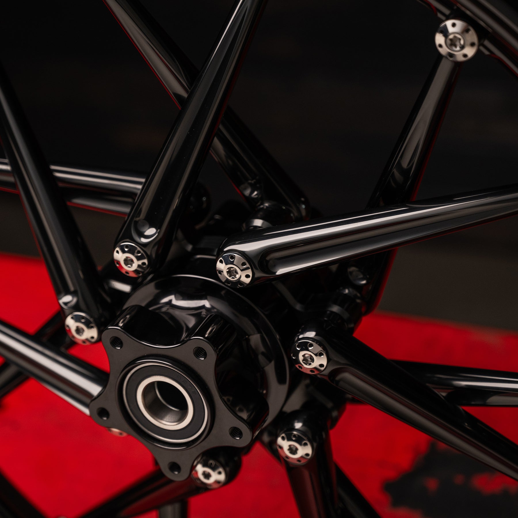 Spoken Forged Wheels, Black