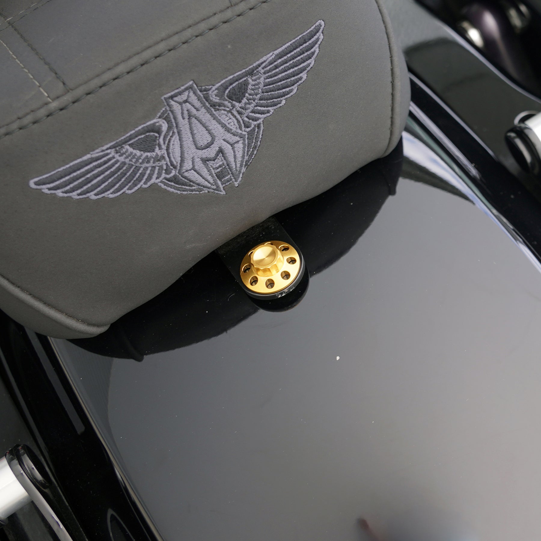Titanium 12-Point Seat Bolts, Gold