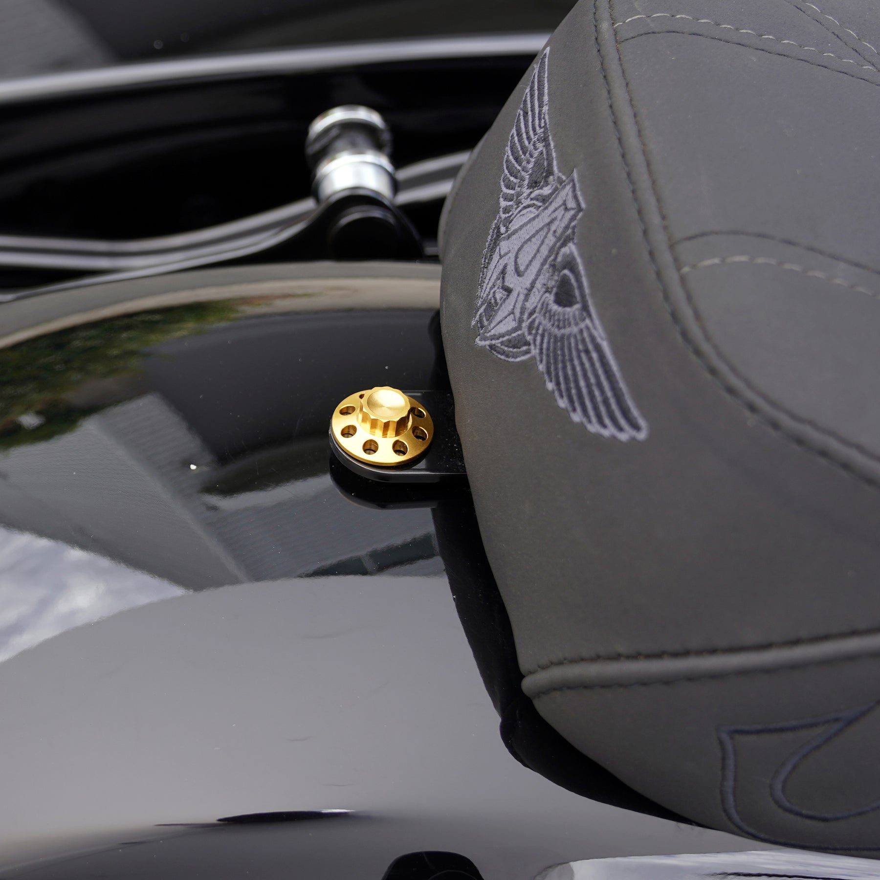 Titanium 12-Point Seat Bolts, Gold
