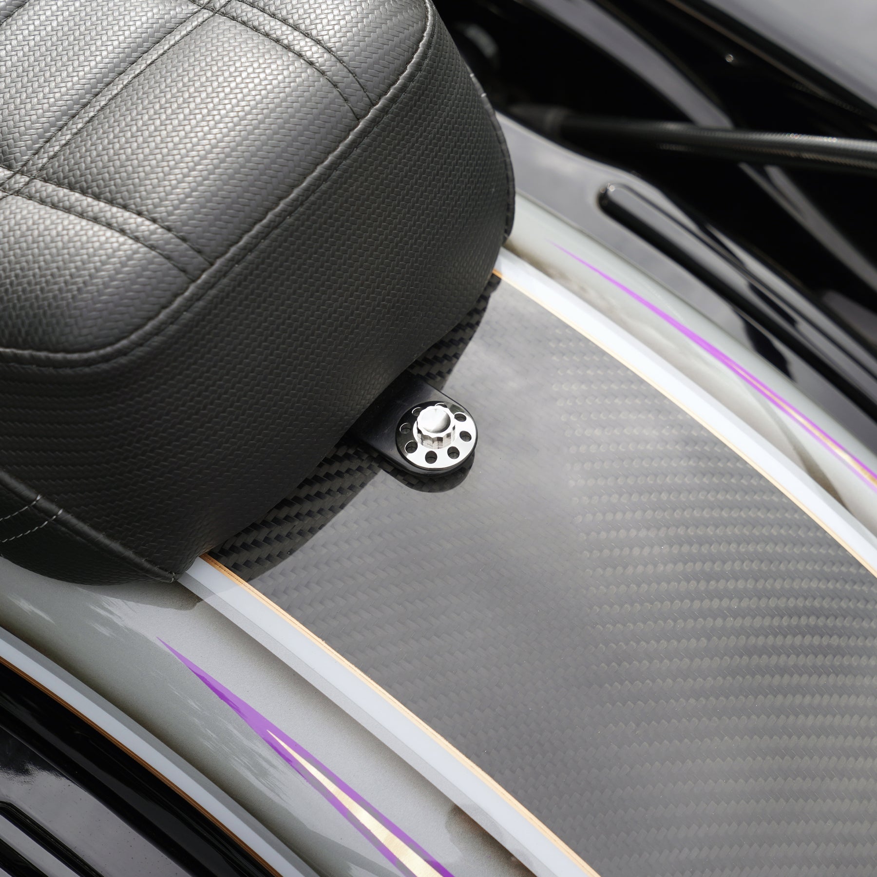 Titanium 12-Point Seat Bolts, Polished