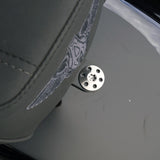 Titanium Holeshot Seat Bolts, Polished