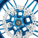 Titanium Floating Rotor Bolts, FLT Touring / Polished