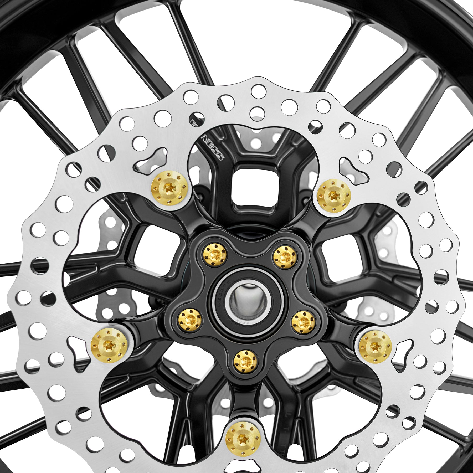 Titanium Rotor Bolts Kits, Gold