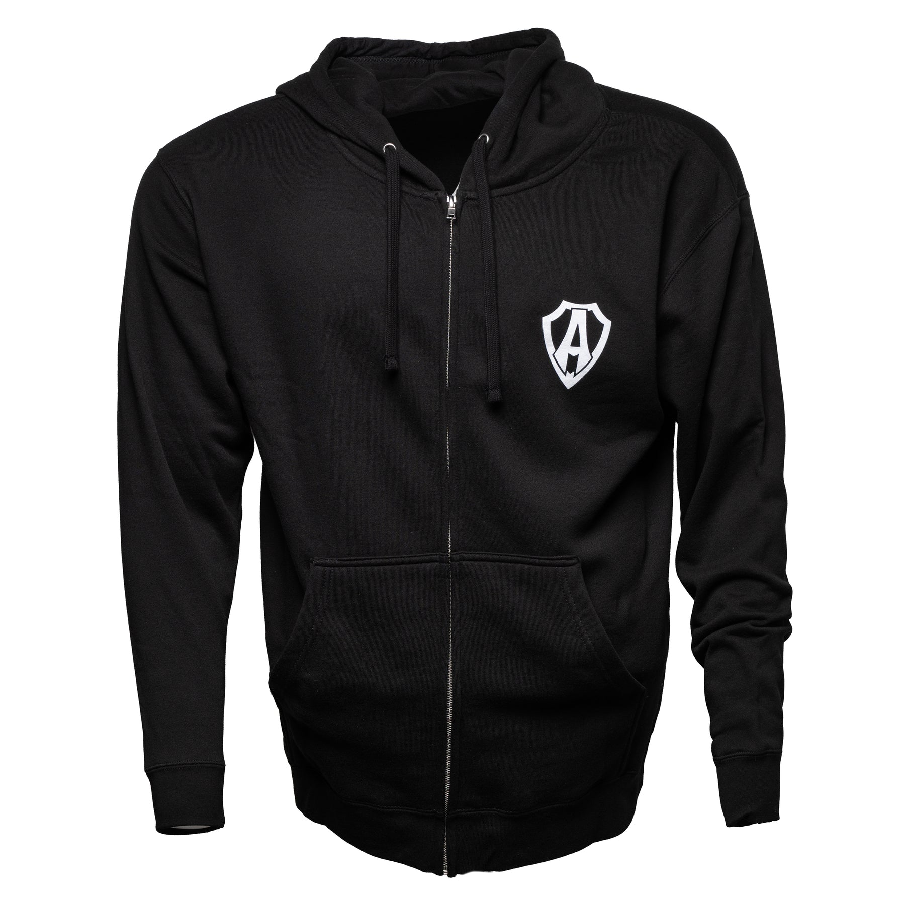 Legacy Zip Hoodie, Black