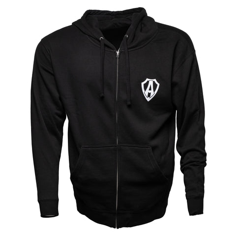 Legacy Zip Hoodie, Black