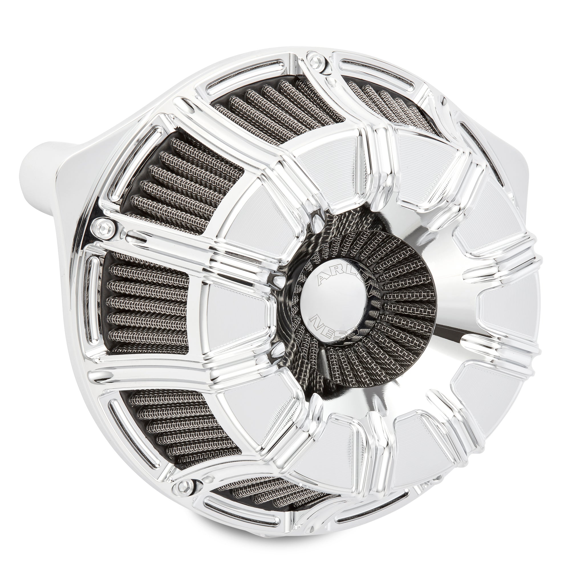 10-Gauge® Inverted Series Air Cleaner, Chrome – ArlenNess