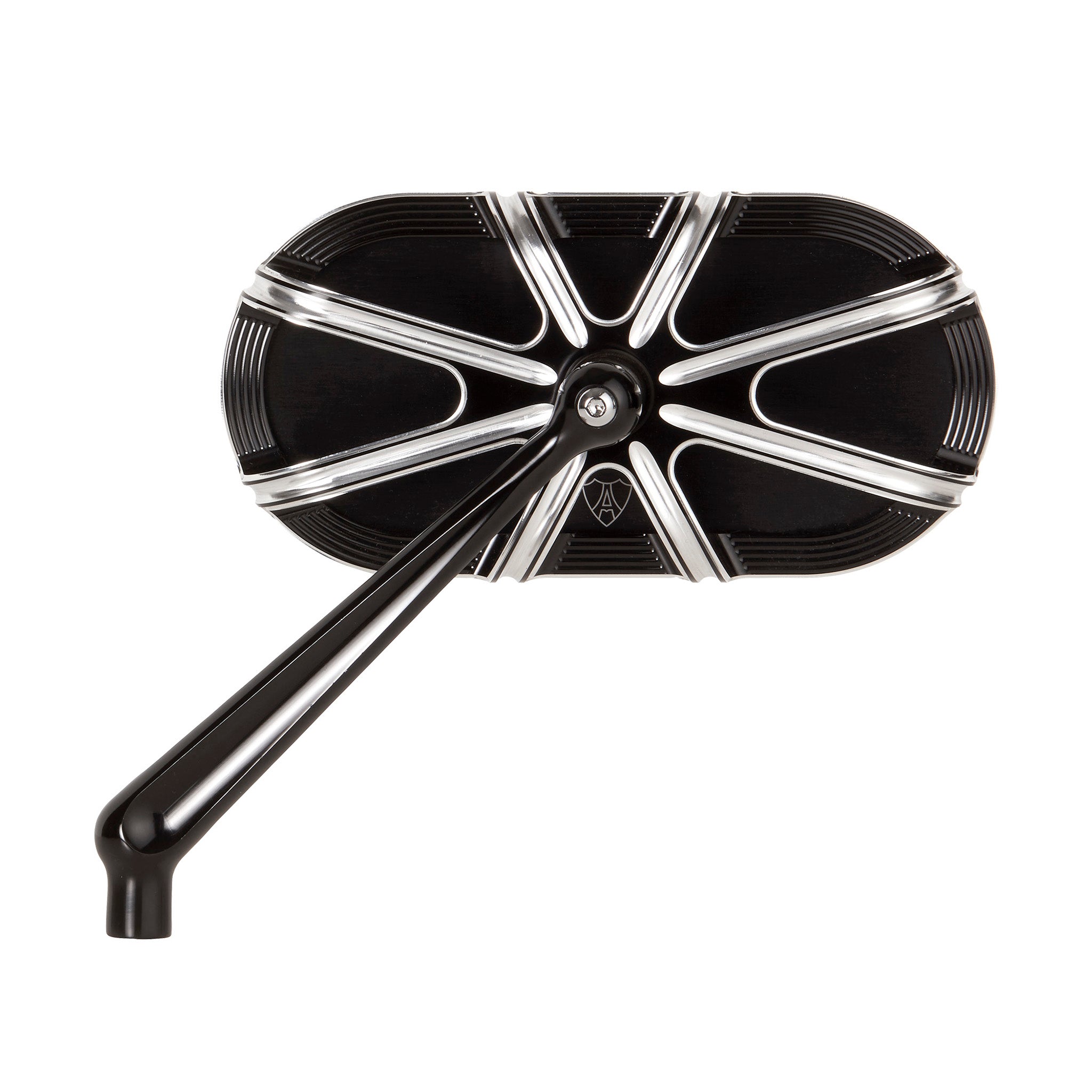 アレンネス　ARLEN NESS ブラック ミラー Amazon.com: Arlen Ness 510-026 Downdraft Mirror - Black