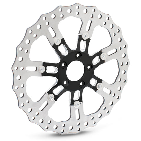 14" 7-Valve Brake Rotors, Black