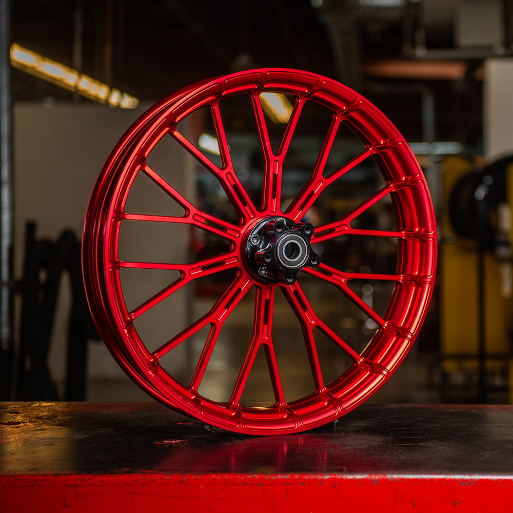 Y-Spoke Forged Wheels, Red – ArlenNess