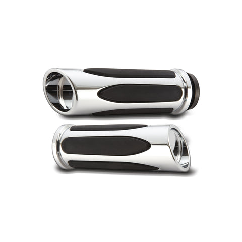 Deep Cut® Comfort Grips for Indian®, Chrome